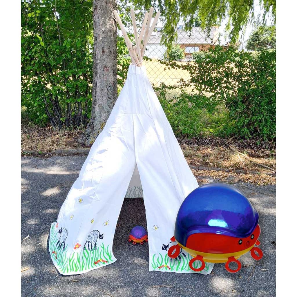 Traumwelt Tipi incl. Entspannungslicht gratis