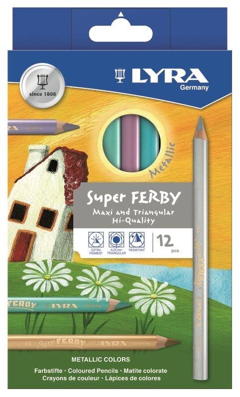 Super FERBY® Kartonetui K12 metallic