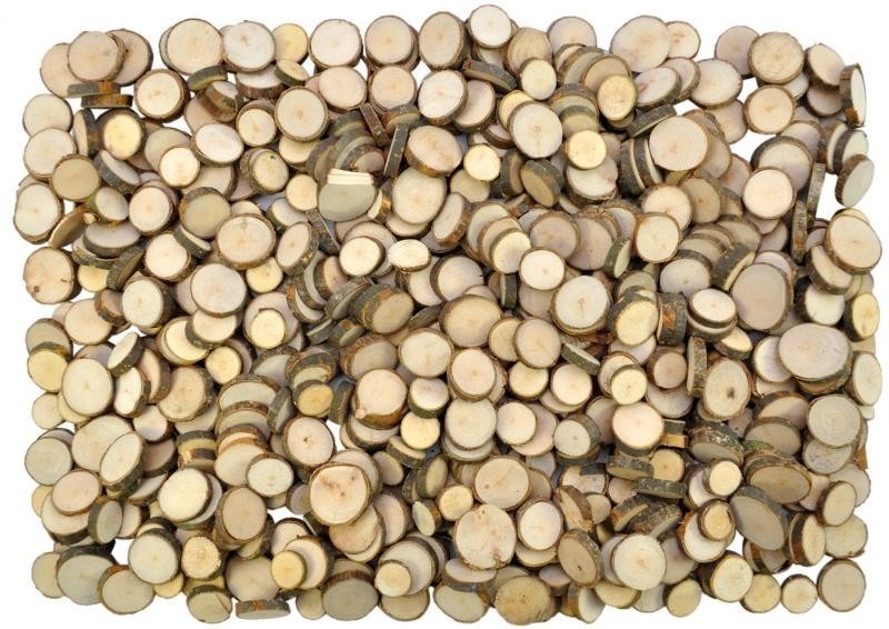 Naturholzscheiben 1kg