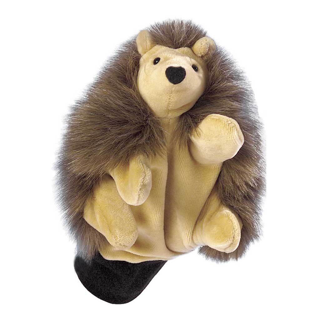 Handpuppe Igel" Produktgröße: 18 x 12 x 7 cm"