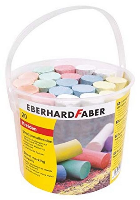 Straßenmalkreiden 20er Eimer