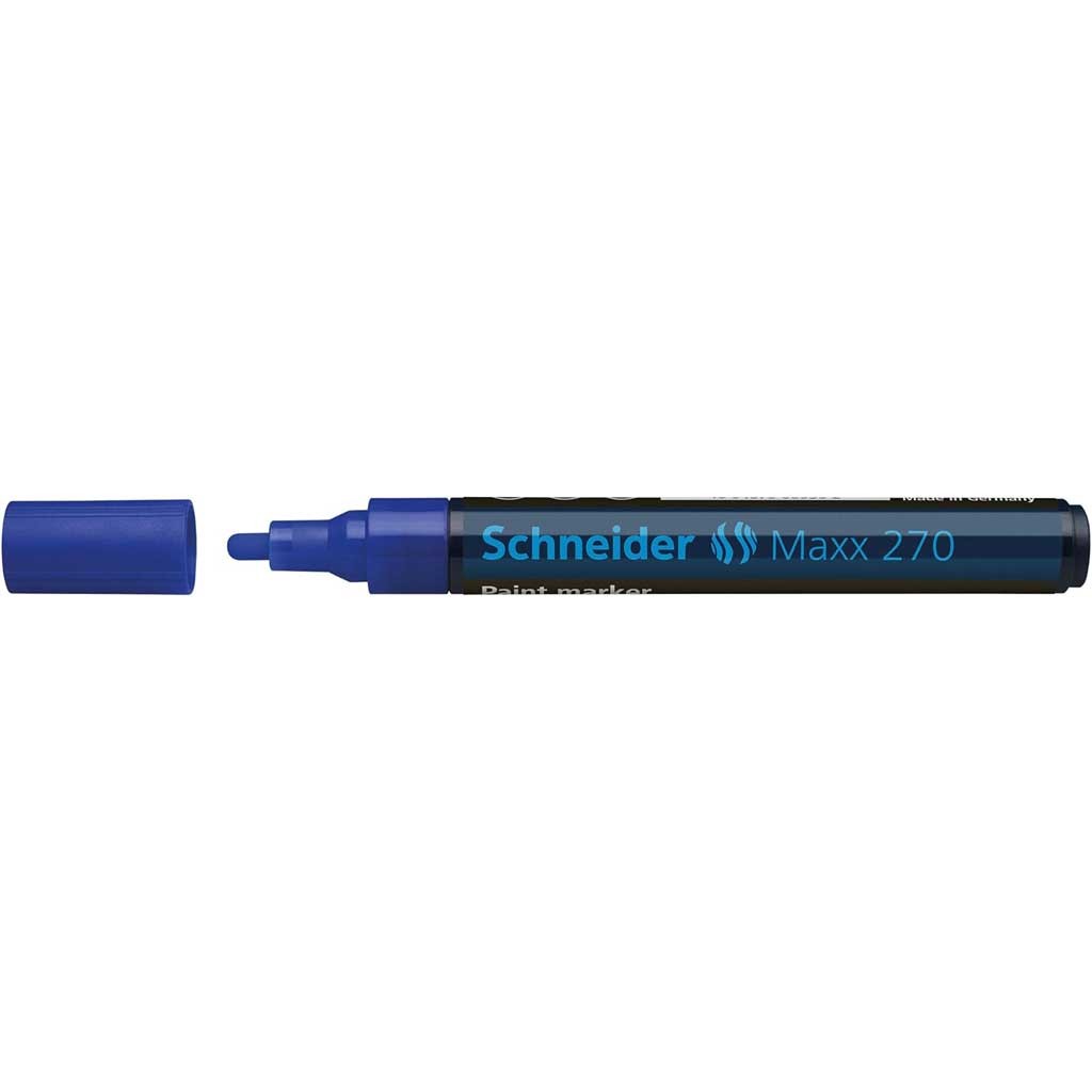 Lackmarker Maxx 270 blau