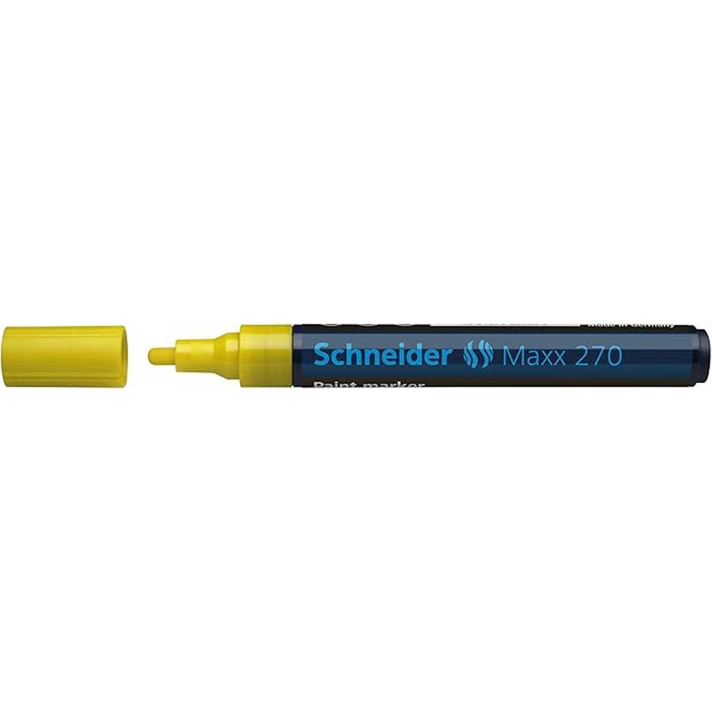 Lackmarker Maxx 270 gelb