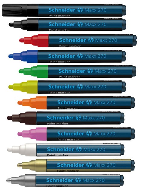 Lackmarker Maxx 270 schwarz