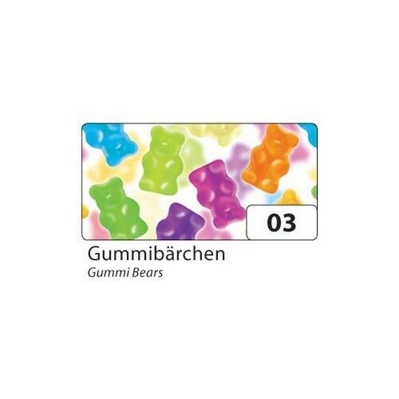 Motivkarton 270g/m², 50x70cm, 10 Bogen Gummibärchen""