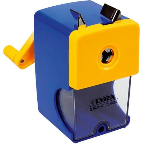 Spitzmaschine LYRA 7-12mm blau/gelb