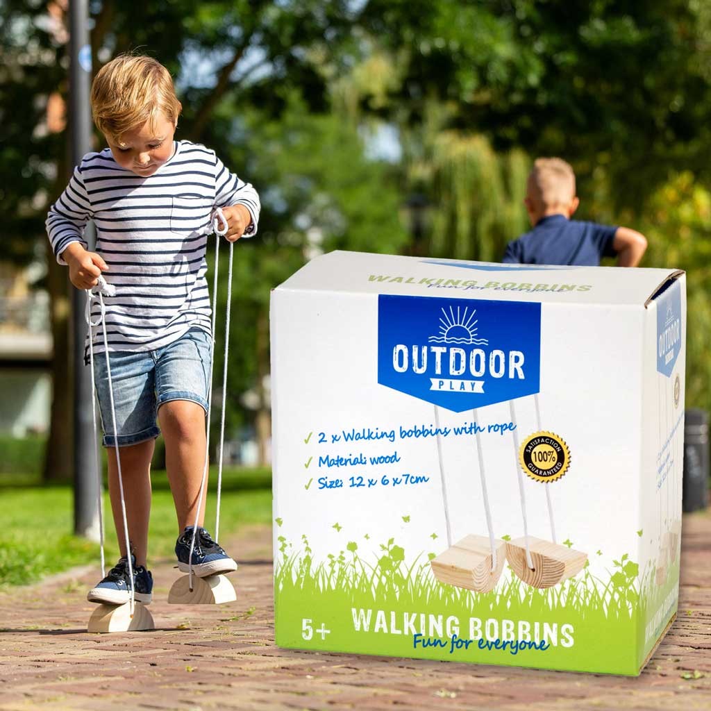 Outdoor Play Laufdollis aus Holz