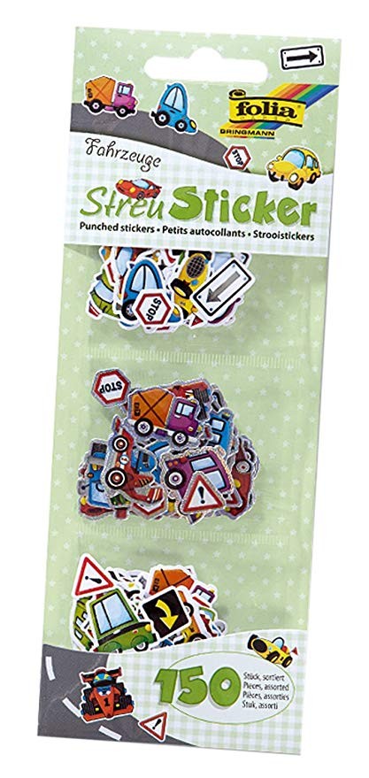 Streusticker FAHRZEUGE, 150 Stück