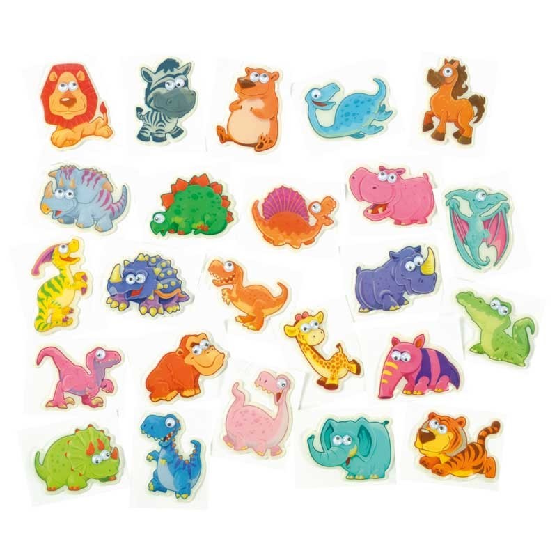 Sticker mit Wackelaugen 24er Set