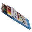 Buntstifte dreikant, 24 Stück, 3mm Mine edu³