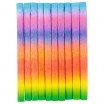 Krepppapier-Rollen, 50cm x 2,5m 10 Rollen, regenbogen