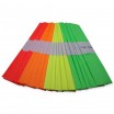 20 Rollen Krepppapier, 50x250cm, fluoreszierend in 4 Farben sortiert