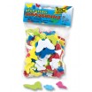 Moosgummi Stanzteile Blumen & Schmett. 200 Teile, Größen und Farben sortiert