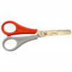 Kinderbastelschere 13 cm Linkshänder rund mit Skala