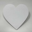 Leinwandherzen 5er Set 15 x 15 x 0,27cm